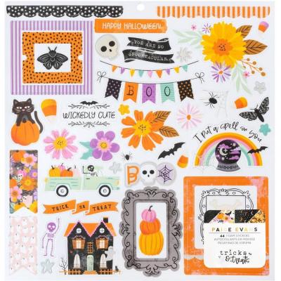 American Crafts Paige Evans Tricks & Treats - Foam Sticker